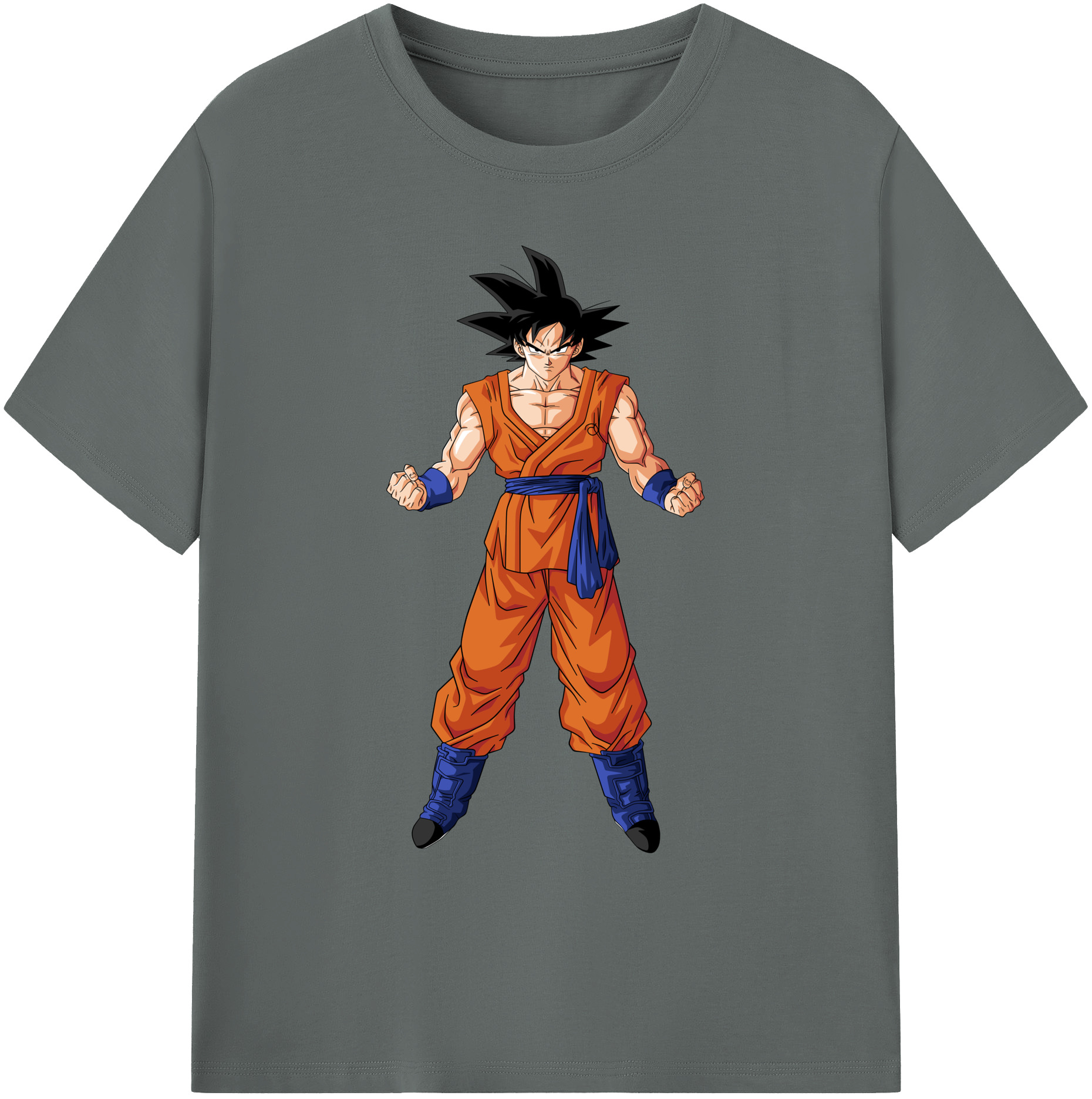 （画像用） ドラゴンボール 孫悟空（そん ごくう）Son Goku カカロット DRAGON BALL Kakarotto 綿100％ メンズ半袖Tシャツ｜肌触りやわらか＆通気性